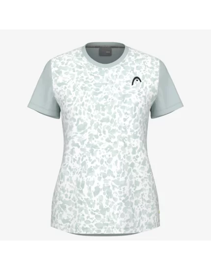 Head TIE-BREAK II T-Shirt Women Print Vision Infinity Blue - damska koszulka tenisowa