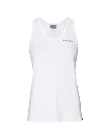 Head Club Tank Top W White 2020 - damski top tenisowy