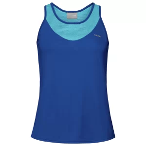 Head Tenley Tank Top W Royal Blue Aqua - damski top tenisowy