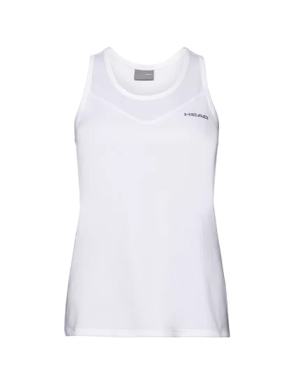 Head Easy Court Tank Top W White - damski top tenisowy