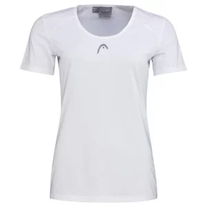 Head CLUB 22 Tech T-shirt Biały - damska koszulka tenisowa