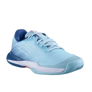 Babolat Jet Mach 3 Clay Junior Angel Blue - juniorskie buty tenisowe