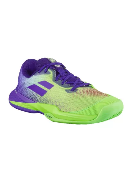 Babolat Jet Mach 3 Clay Junior Jade Lime - juniorskie buty tenisowe