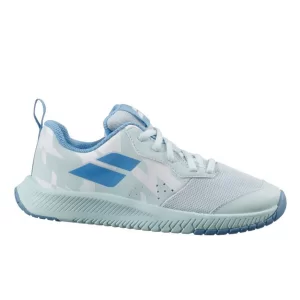Babolat Pulsion AC Junior White Honeydew - juniorskie buty tenisowe