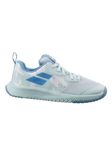 Babolat Pulsion AC Junior White Honeydew - juniorskie buty tenisowe
