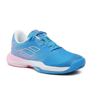 Babolat Jet Mach 3 Clay Junior French Blue - juniorskie buty tenisowe
