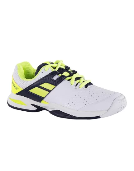 Babolat Propulse AC Junior White Black Yellow - buty tenisowe