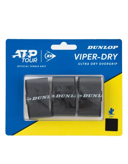 Dunlop Viper-Dry Black (3 szt.) - owijki