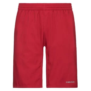 Head Club Bermudas Boy Red - spodenki tenisowe