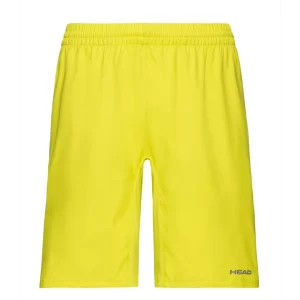 Head Club Bermudas Boy Yellow - spodenki tenisowe