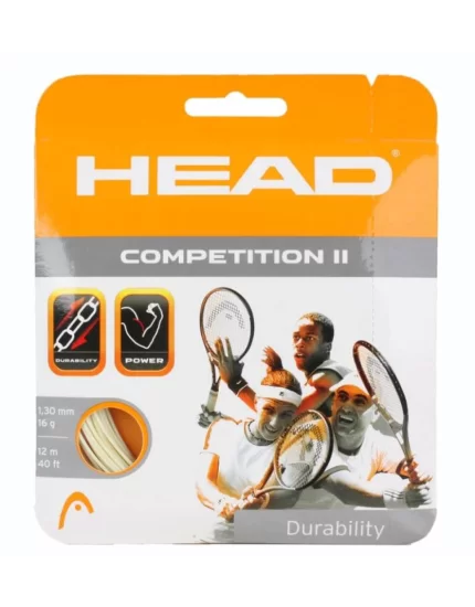 Head Competition II Szary - naciąg tenisowy