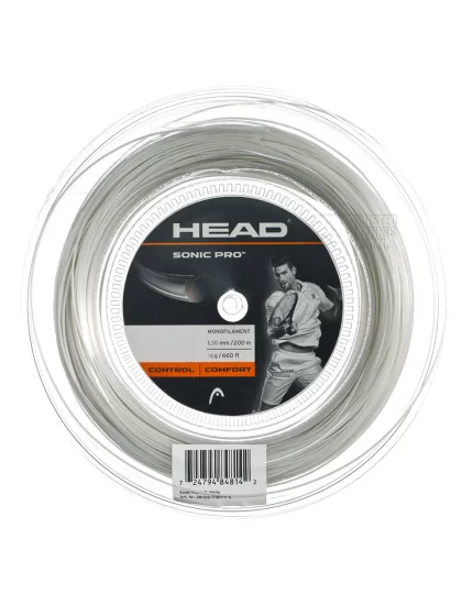 Head Sonic Pro Biały 200m - naciąg tenisowy