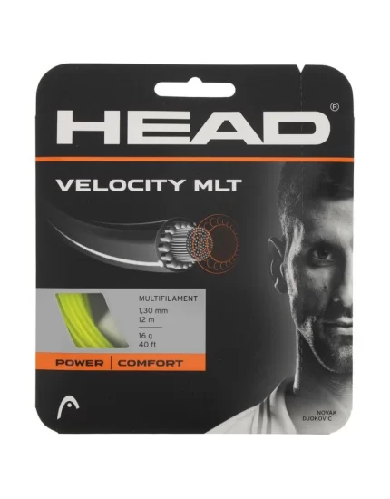 Head Velocity MLT Żółty- naciąg tenisowy