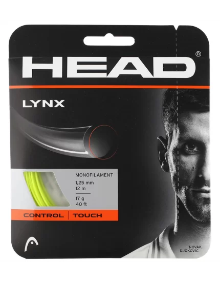 Head Lynx Żółty - naciąg tenisowy