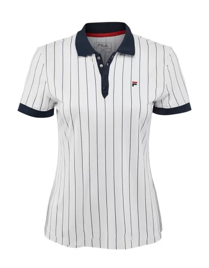 Fila Polo Pauline White - koszulka tenisowa