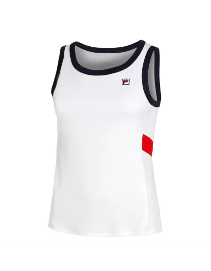 Fila Top Lissy White  - koszulka tenisowa