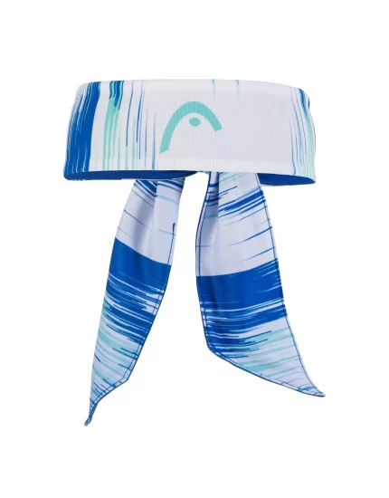 Head Bandana Turquoise Print Vision - opaska na głowę