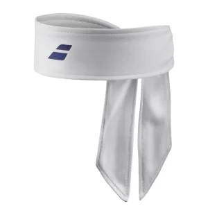 Babolat Tie Headband White Sodalite Blue - opaska tenisowa
