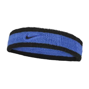 Nike Swoosh Headband Cobalt Blue Black - opaska na głowę