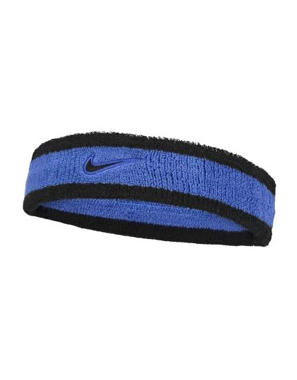 Nike Swoosh Headband Cobalt Blue Black - opaska na głowę