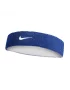 Nike Swoosh Classic Reversible Headband Blue White - opaska na głowę