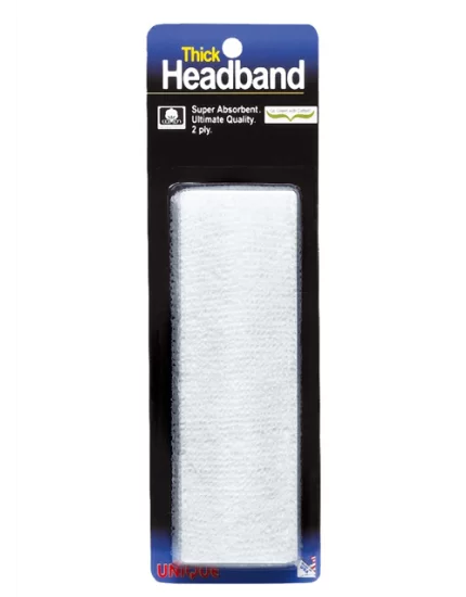Unique Thick Headband Biała - opaska na głowę