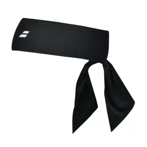 Babolat Tie Headband Black - opaska tenisowa