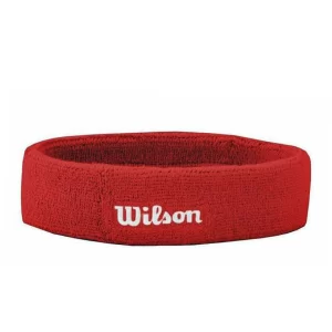 Wilson Headband Czerwona - opaska na głowę