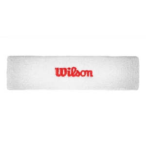 Wilson Headband White - opaska na głowę