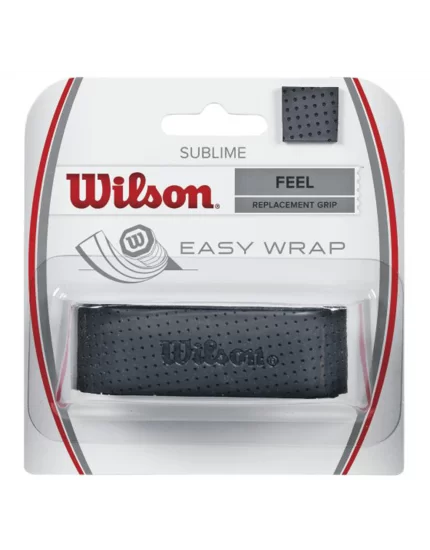 Wilson Sublime Grip Czarna - owijka do rakiet tenisowych