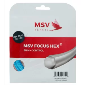 MSV Co Focus Hex Niebieski - naciąg tenisowy