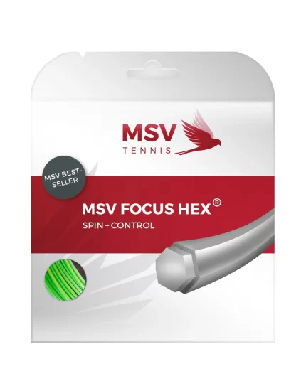 MSV Focus Hex Zielony - naciąg tenisowy