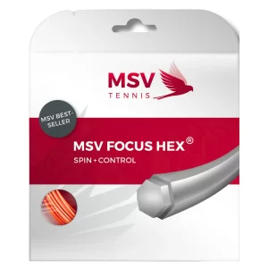 MSV Focus Hex Orange - naciąg tenisowy