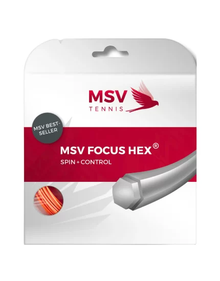 MSV Focus Hex Orange - naciąg tenisowy