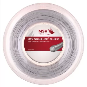 MSV Focus Hex Plus 38 Biały 200m - naciąg tenisowy