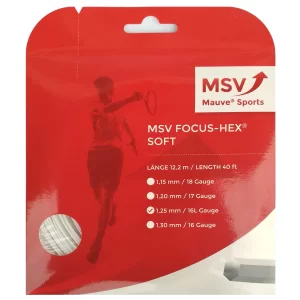MSV Focus Hex Soft - naciag tenisowy