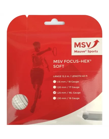 MSV Focus Hex Soft - naciag tenisowy