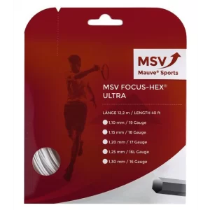 MSV Focus Hex Ultra Biały - naciąg tenisowy