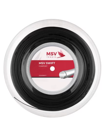 MSV Swift Black 200m - naciąg tenisowy