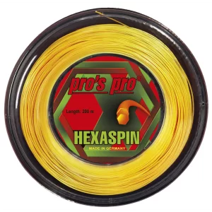 Pro's Pro Hexaspin Złoty 200m - naciąg tenisowy