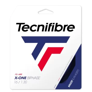 Tecnifibre X-One Biphase Black - naciąg tenisowy