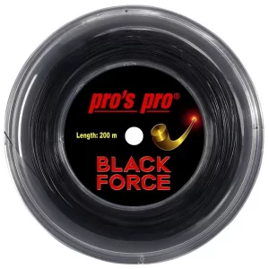 Pro's Pro Black Force 200m - naciąg tenisowy