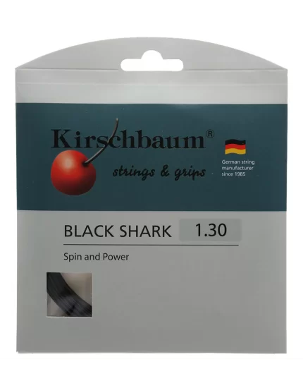 Kirschbaum Black Shark - naciąg tenisowy