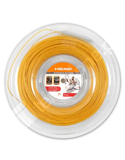 Head Synthetic Gut PPS Złoty 200m - naciąg tenisowy