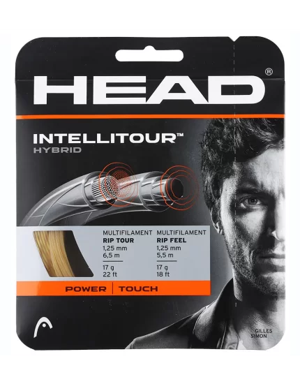Head Intellitour Hybrid Natural - naciąg tenisowy