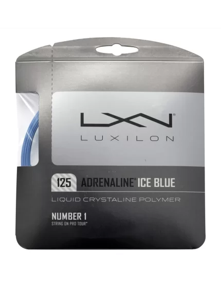 Luxilon Adrenaline Ice Blue - naciąg tenisowy