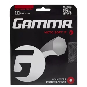 Gamma Moto Soft Charcoal - naciąg tenisowy