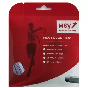 MSV Focus Hex Szary - naciąg tenisowy