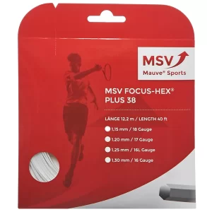 MSV Focus Hex Plus 38 Biały - naciąg tenisowy
