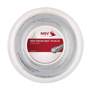 MSV Focus Hex Plus 25 Biały 200m - naciąg tenisowy